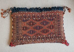 Alte turkmenische Zelttasche, Nordostiran 40 X 60 cm